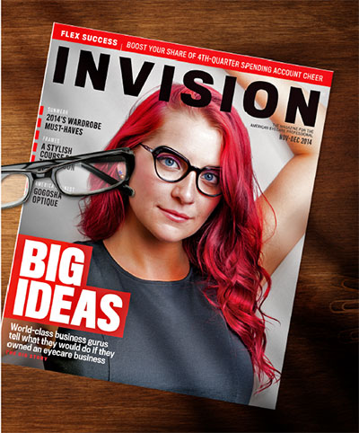 the top magazine for eyecare professionals INVISION