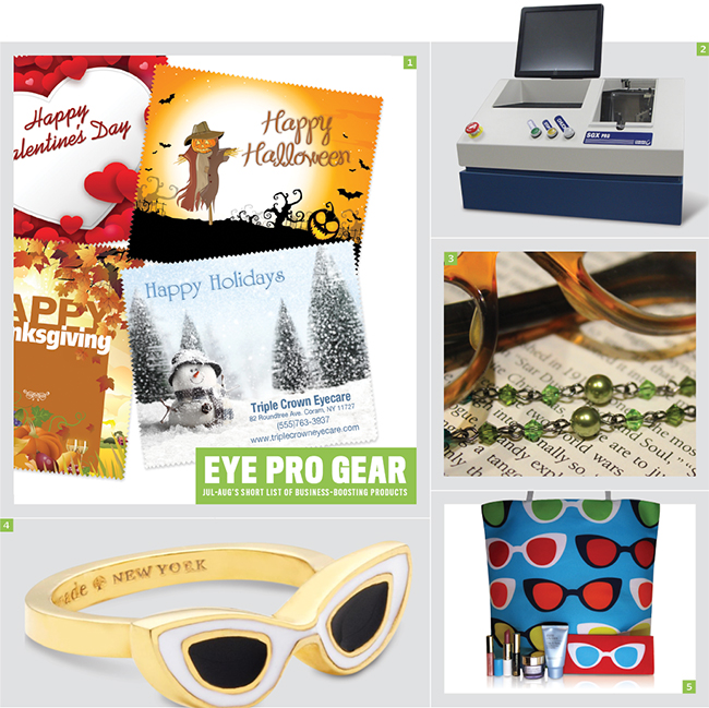 Roundup of best gear for eyecare professionals for July-August