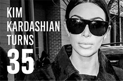 Happy birthday, Kim Kardashian