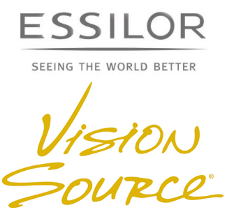 Essilor and Vision Source logos