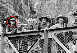 G.R. McGuirt at the Grand Canyon