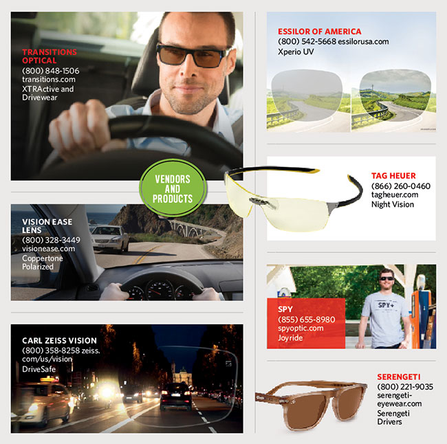 Tag heuer night vision driving online glasses