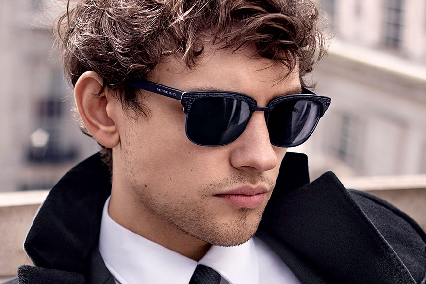 Josh Whitehouse in Mr. Burberry Suns, and More New Eyewear