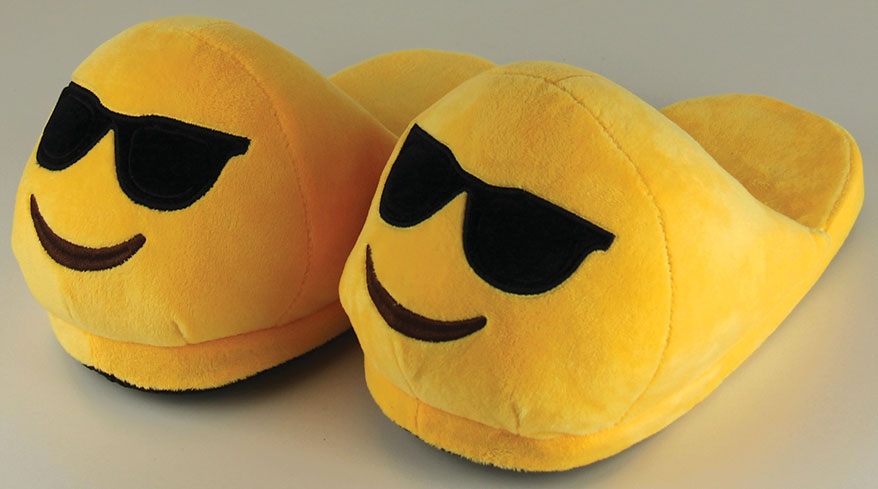 Awesome Emoji Slippers and More Business-Boosters for January