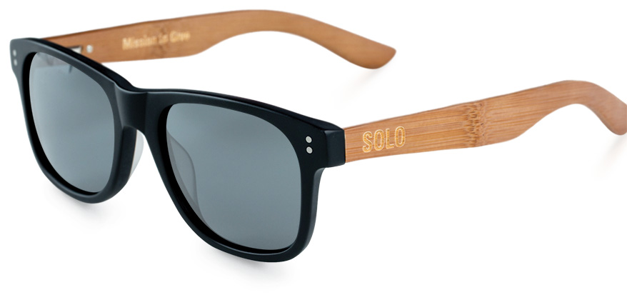 Dominican bamboo eyeglasses from Solo