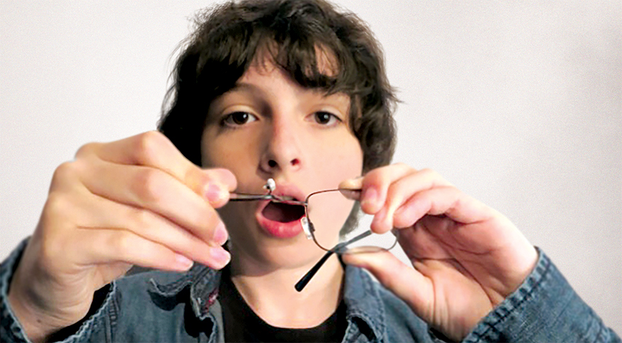 Finn Wolfhard in Flexon Junior