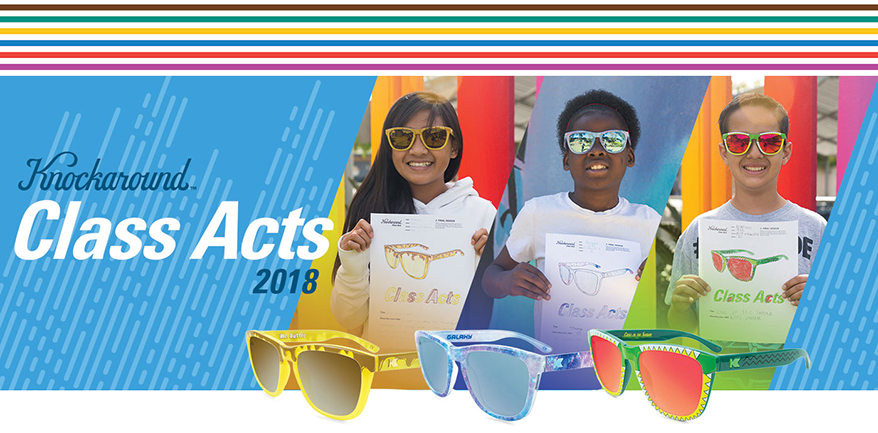 Knockaround Releases Sunglasses Designed by Elementary Students to Fund Art Education
