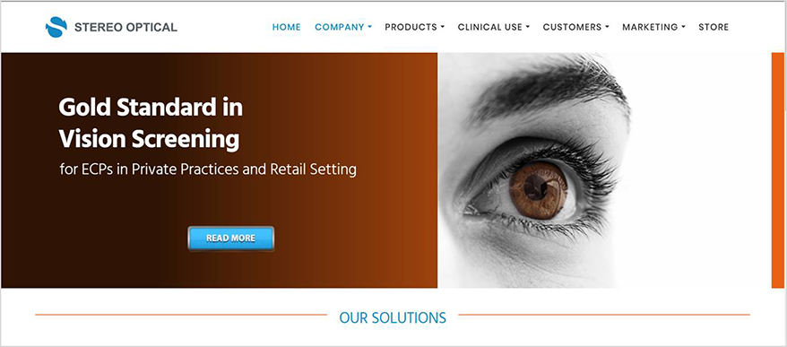 Stereo Optical website