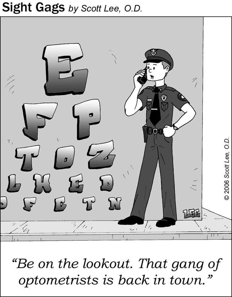 Cartoon: When Optometrists Go Bad 