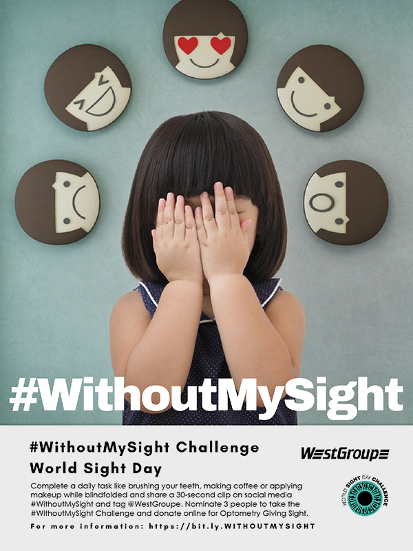 Westgroupe Announces #withoutmysight Challenge for World Sight Day 2018