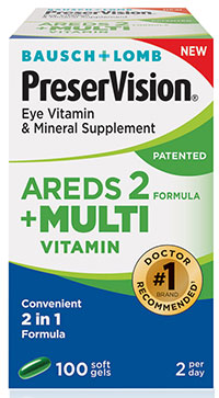 Bausch + Lomb Introduces PreserVision AREDS 2 Formula + Multivitamin