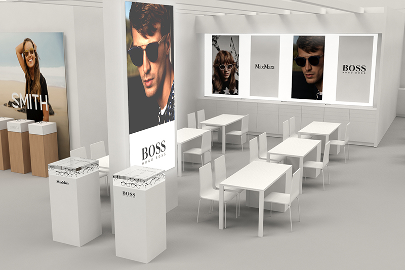 Here’s a Glimpse of Safilo’s Redesigned Booth for Vision Expo East