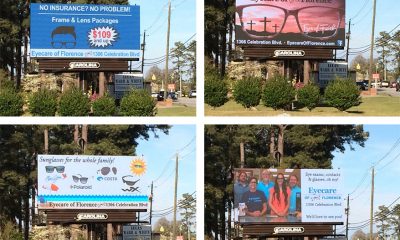 South Carolina Optometrist Gets Local Attention With Digital Billboard