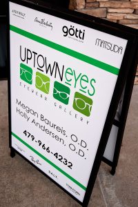 Uptown Eyes signage