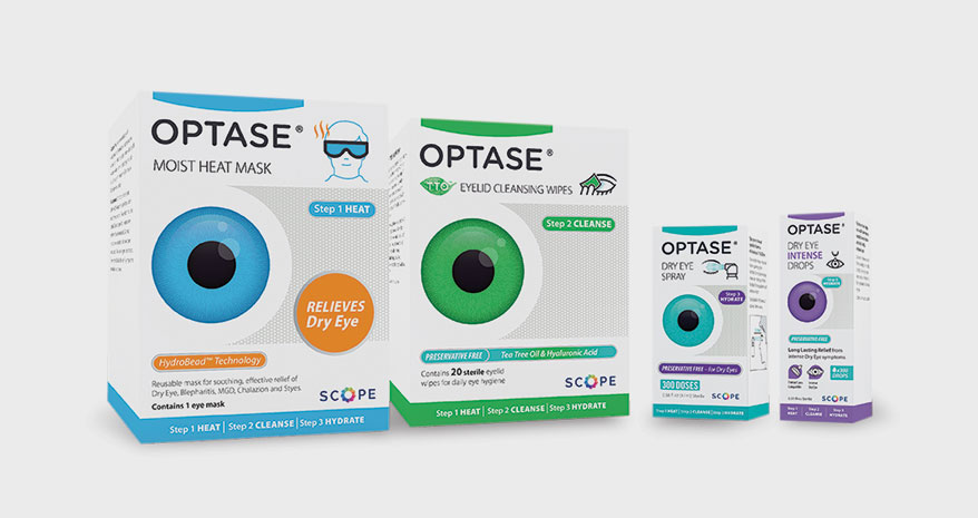SCOPE EYE CARE has entered the U.S. market with four dry eye products