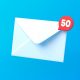 email turns 50 image concept