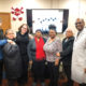 Dr. Ansel T. Johnson with a ‘KNOC Out Diabetes’ graduating class at Vision Salon Eye Care Associates.