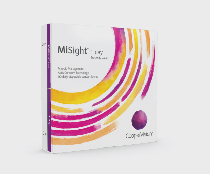MiSight 1 day myopia control soft contact lenses