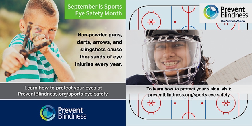 September Is Sports Eye Safety Month at Prevent Blindness