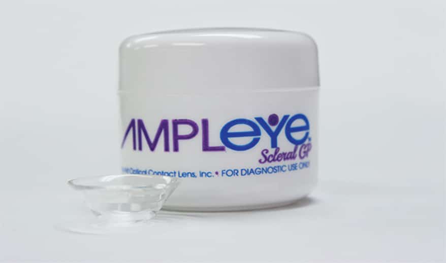 Ampleye Scleral lens (4-curve design)