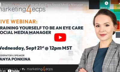 Training Yourself To Be an Eye Care Social Media Manager