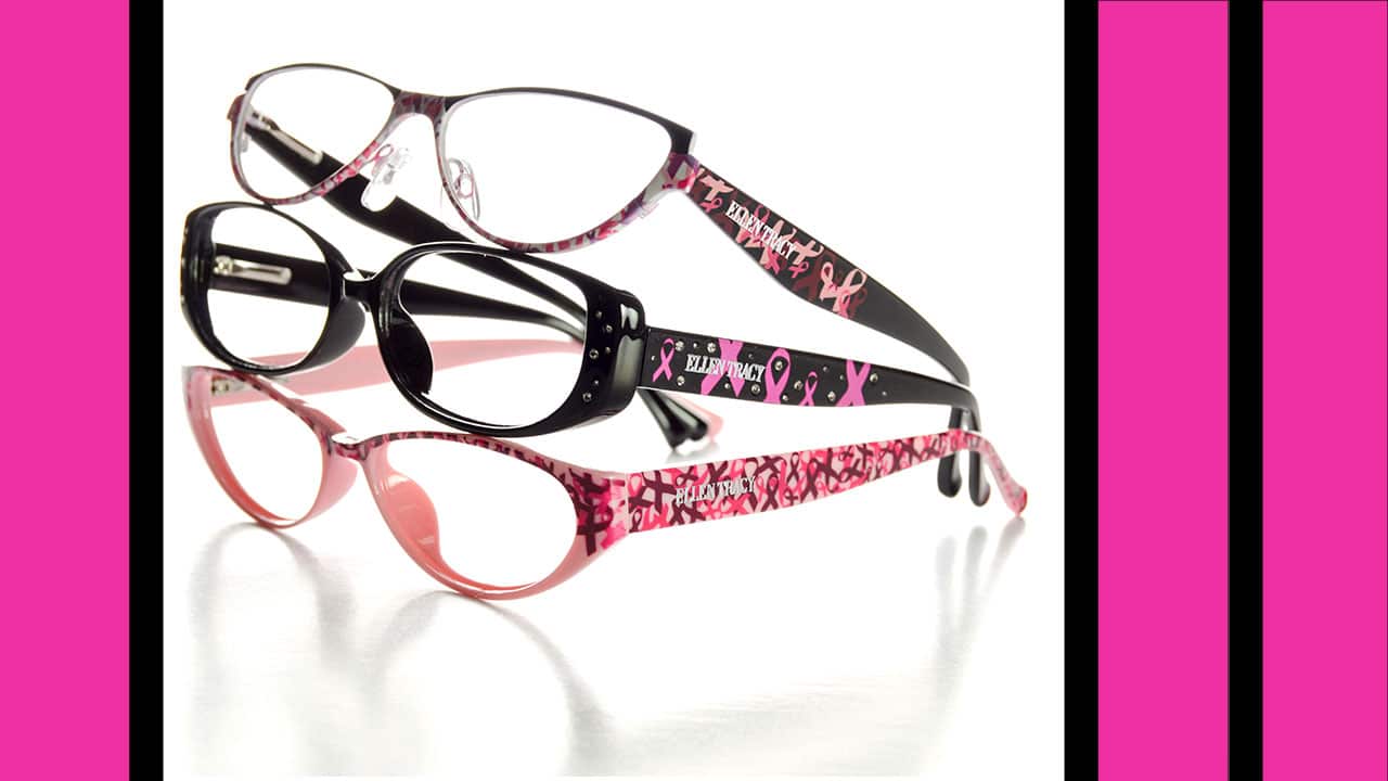 Eyewear Styles and Events Designed for October Breast Cancer Awareness Month