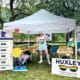 Staff member Michael Mantz mans Huxley’s pop-up booth at Twin Cities Pride in Minneapolis.