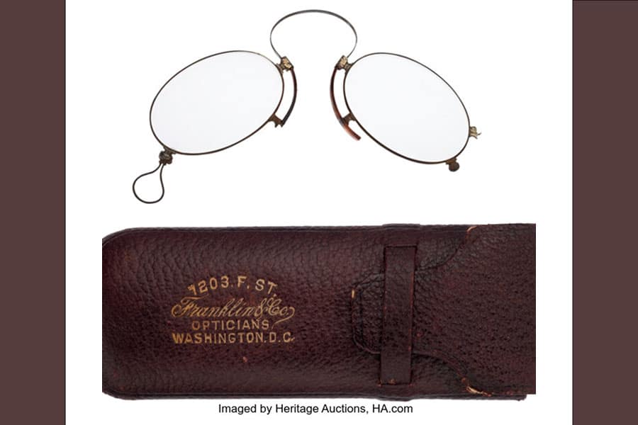 Teddy Roosevelt’s Glasses Among U.S. Presidential Items to Reach Auction Block