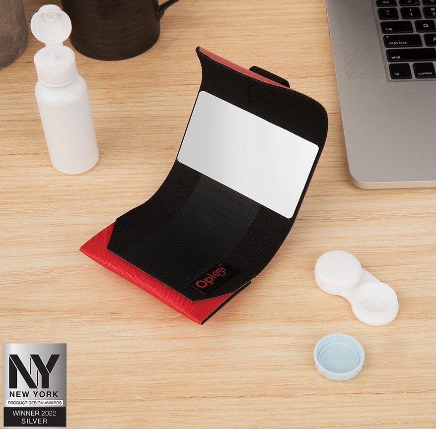 Oplee Travel Contact Lens Case Wins 2022 NY Product Design Award