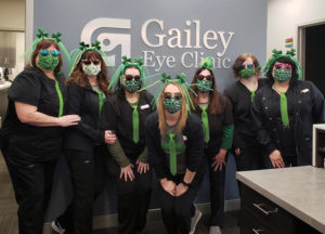Staff at one of Gailey Eye Clinic