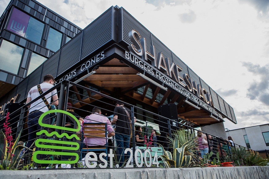 Shake Shack is one of the retailers planning an expansion into Canada. Photography: Courtesy of Shake Shack