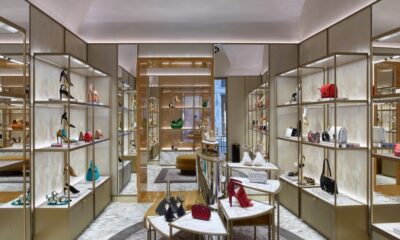 The interior of a Jimmy Choo store, one of the latest retailers to sign on at Royalmount. PHOTOGRAPHY: Cloud 9 Photography, U.K.