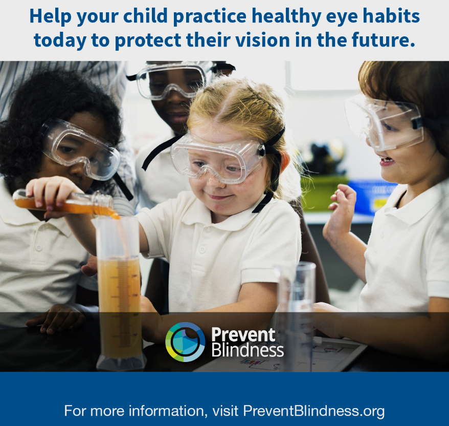 Prevent Blindness Declares August as Children’s Eye Health and Safety Month