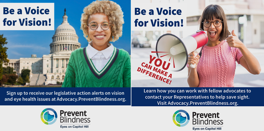 Prevent Blindness Launches New “Eyes on Capitol Hill” Online Advocacy Resource
