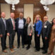 NECO Event, (L to R) Dr. Justin Kwan, CooperVision; Dr. Steve Rosinski, CooperVision; Michael Curry, Health Equity Compact; Dr. Michele Andrews, CooperVision; Rep. Christine Barber, Commonwealth of Massachusetts; Dr. Gary Chu, New England College of Optometry; Dr. Felicia Timmermann, CooperVision