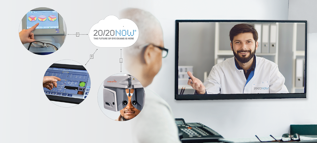 Now-Available: Tele-Optometry Powered by 20/20NOW and Visionix