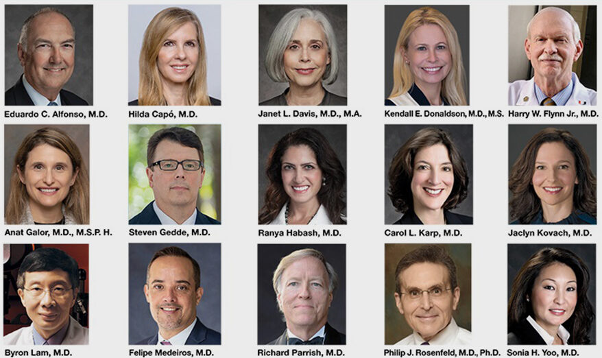 Fifteen Bascom Palmer Physicians Named to 2024 Power List in Eye Care