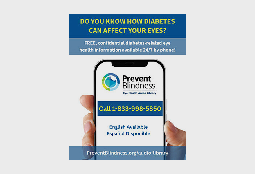 Prevent Blindness Launches New Resources for Diabetes Eye Disease Month