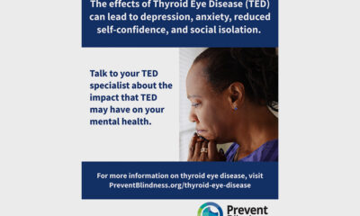 Prevent Blindness Declares 6th Annual Thyroid Eye Disease Week, Nov. 10-16
