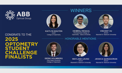 ABB Optical Group Announces Winners of the 11th Annual Optometry Student Challenge