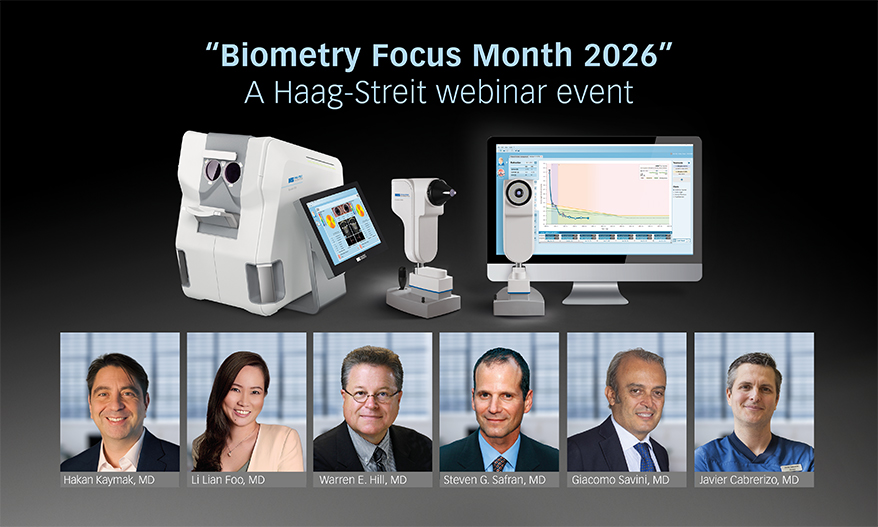 Haag-Streit to Host “Biometry Focus Month 2026” | INVISIONMAG.COM
